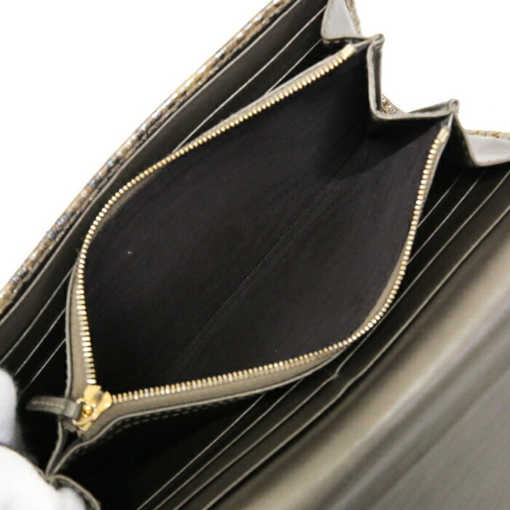 Gucci Continental Wallet Python Leather Gg Sparkl… - image 8